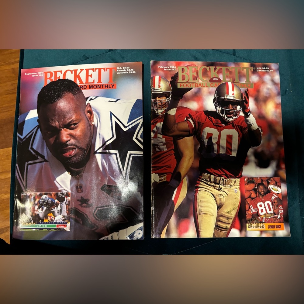 2 Beckett Magazines from 94/95